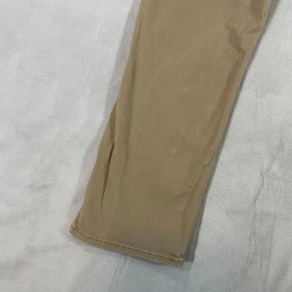 Lee Extreme Motion Pants Mens Size 34x30 Straight Fit Tapered Leg Tan Stretch - Picture 12 of 15